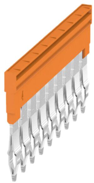 Connessione trasversale WM ZQV 4N/9 inserito 9L 6.1mm isolato 32A arancione