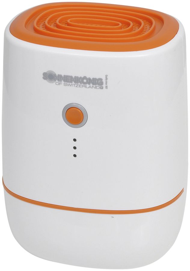 Luftentfeuchter Secco Piccolo, 22W 230V 25m³ 15×21×13cm weiss/orang