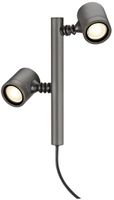 Spiessleuchte SLV NEW MYRA, 2×GU10 4.5W IP44 anthrazit