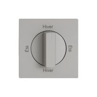 Montageset EDIZIO.liv SNAPFIX® f.Drehschalter m.Griff Été-Hiver-Été-Hiver hgu