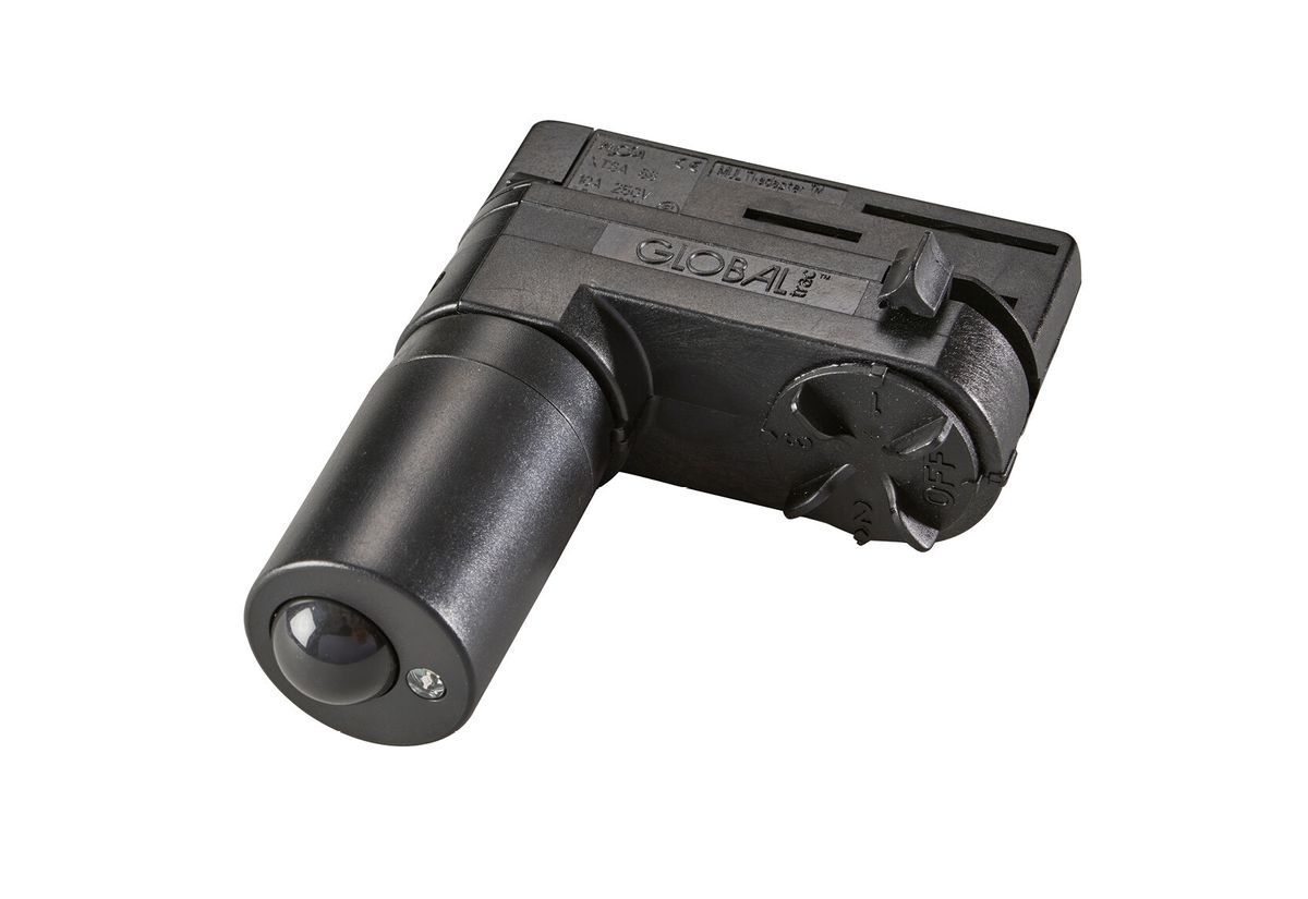 Casambi Bewegungsmelder SP.ADA.S+ Global Track PIR LUX schwarz