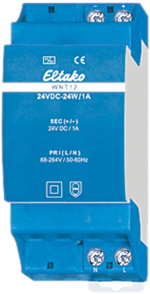 REG-Schaltnetzteil WNT12 88…264VAC/24VDC 24W 1A