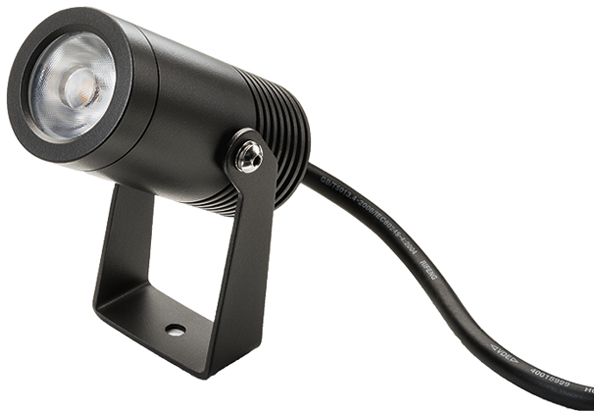 LED-Strahler SG Hovden Mini 8W 540lm 830 IP67 15° DIM Ø46×90×46mm anthrazit