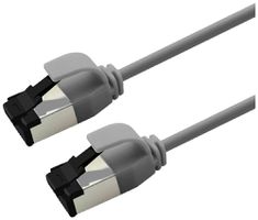 Câble patch RJ45 ROLINE CAT8.1 U/FTP AWG32 1:1 LSZH gris 0.15m