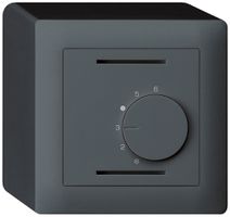 Termostato ambiente AP kallysto antracite senza interruttore