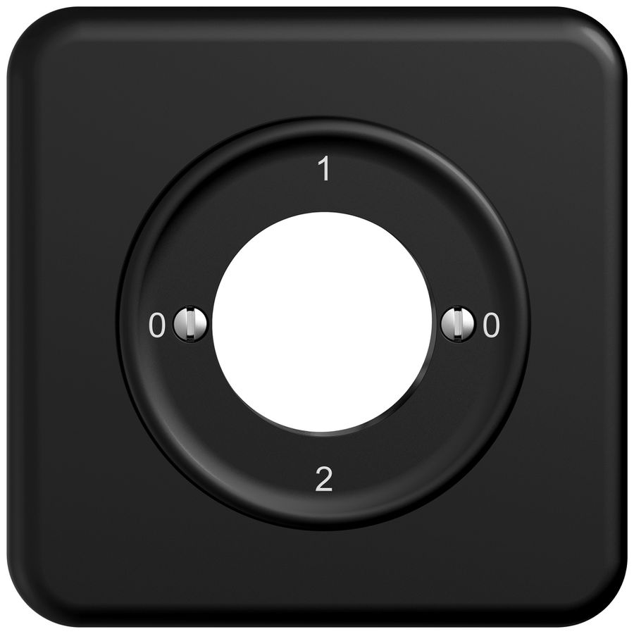 UP-Montageset STANDARDdue SNAPFIX® f.Drehschalter m.Schloss 0-1-0-2 sz