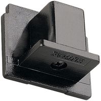 Endkappe SLV für Stromschiene EUTRAC, schwarz