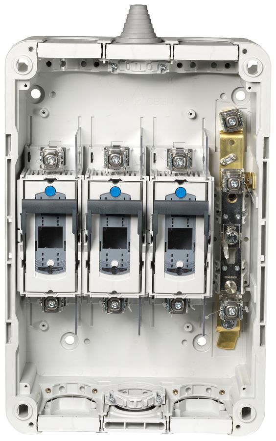 Hausanschlusskasten Schurter SKD 250A BZ KL AE 4P NH-Sicherung 650×428×187mm