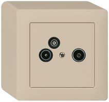 Prise pour antenne AP R/TV-Données kallysto 2GHz 4dB beige