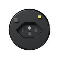 Prise FI ENC CLASSIC E T23 30mA, shutter, noir