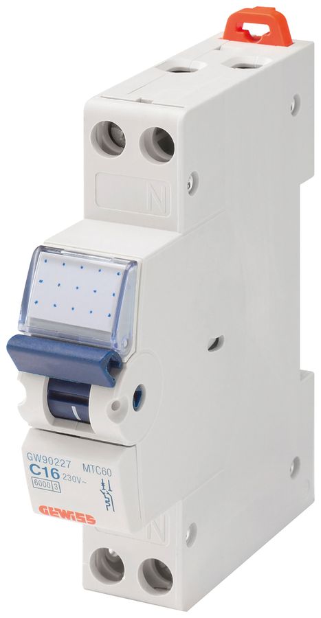Leitungsschutzschalter Gewiss 90 MCB 2P 230V C 16A 6kA 1TE