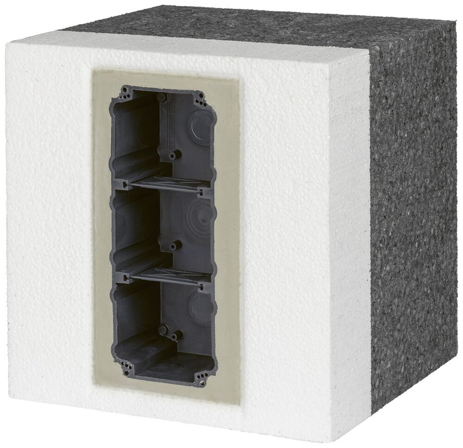 Supporto apparecchio con scatola grd.I-I-I/E 160…200mm