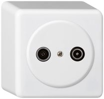 AP-Antennendose basico TV-R 11dB 2GHz weiss