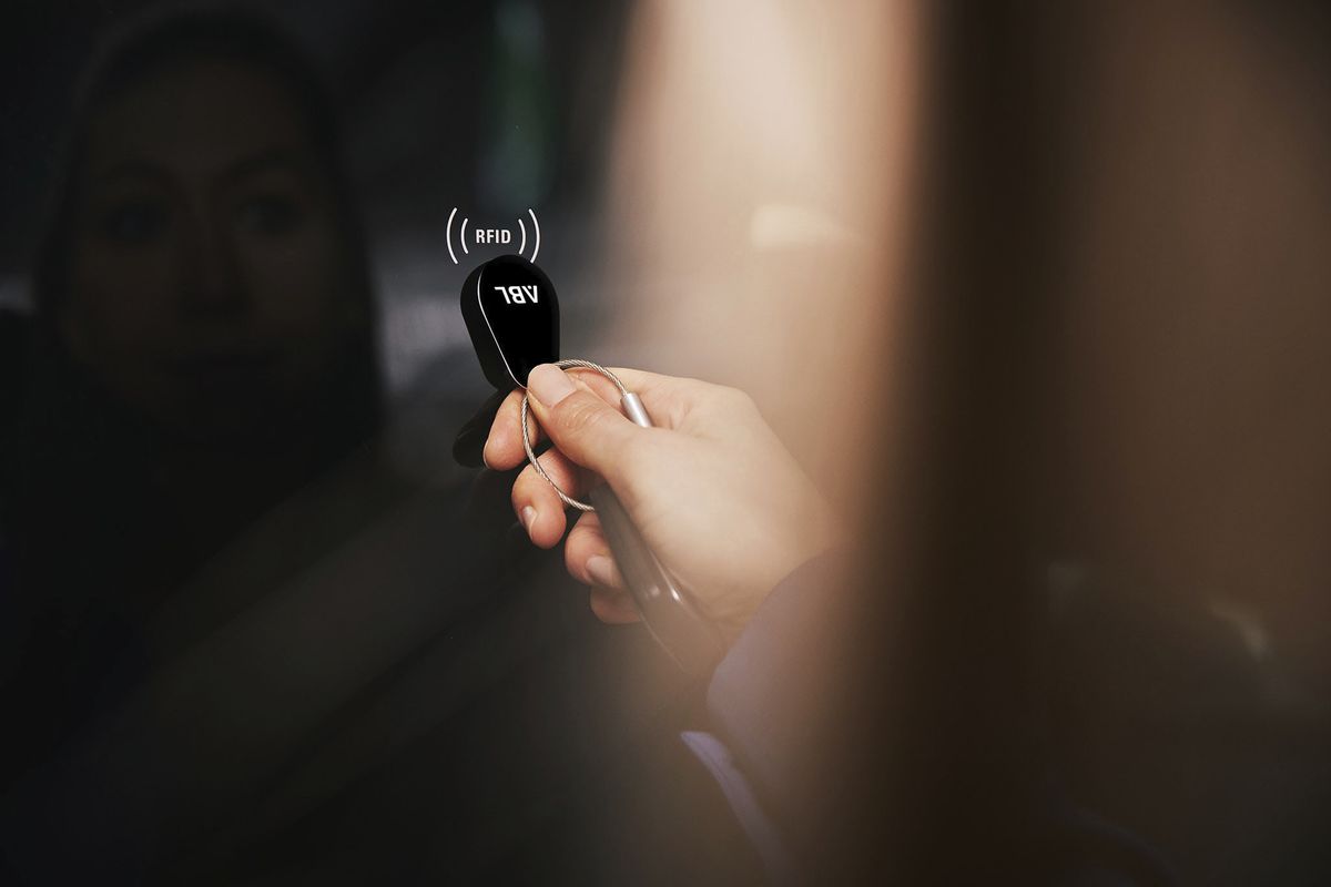 Porte-clé RFID ABL 5 pièces pour station de charge Wallbox eM4 Twin