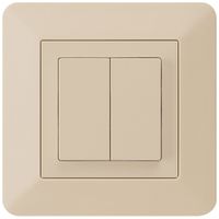 Poussoir ENC kallysto.trend 2×A-R/1P beige