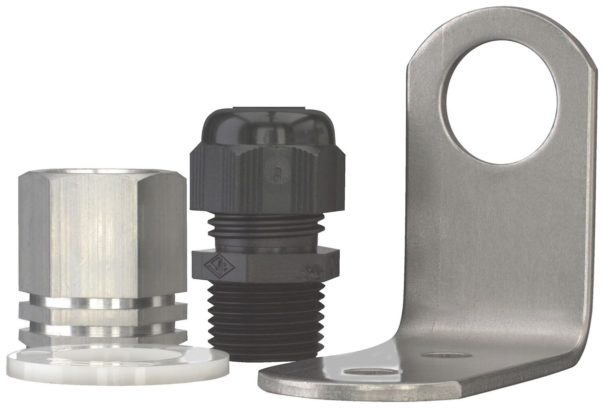 Montagewinkel Eaton SL7/4-FW-T Wandmontage schwarz mit Kabelverschraubung M20