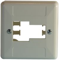 AP-Haube ohne Einsatz 1TT/1RJ45