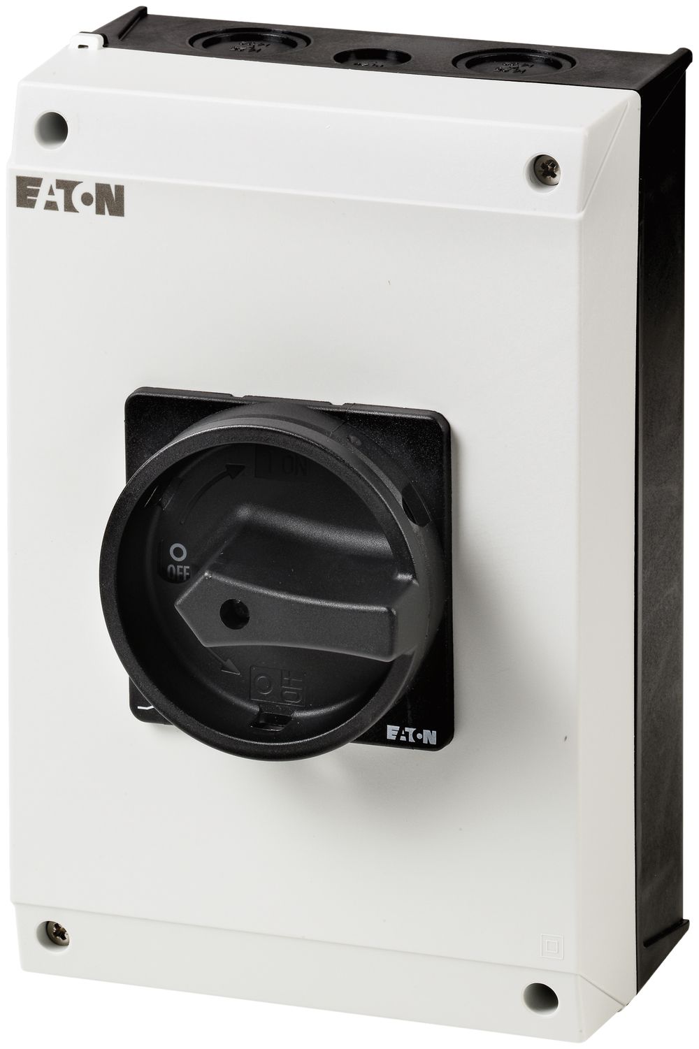 Sectionneur de charge AP Eaton P3-63/I4/SVB-SW/N 4P 63A 690V IP65 noir/gris