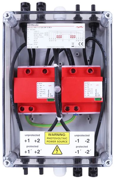 Generatoranschlusskasten DEHN/elvatec SE DCU S 2 YPV 1+2 1200 2M 1S