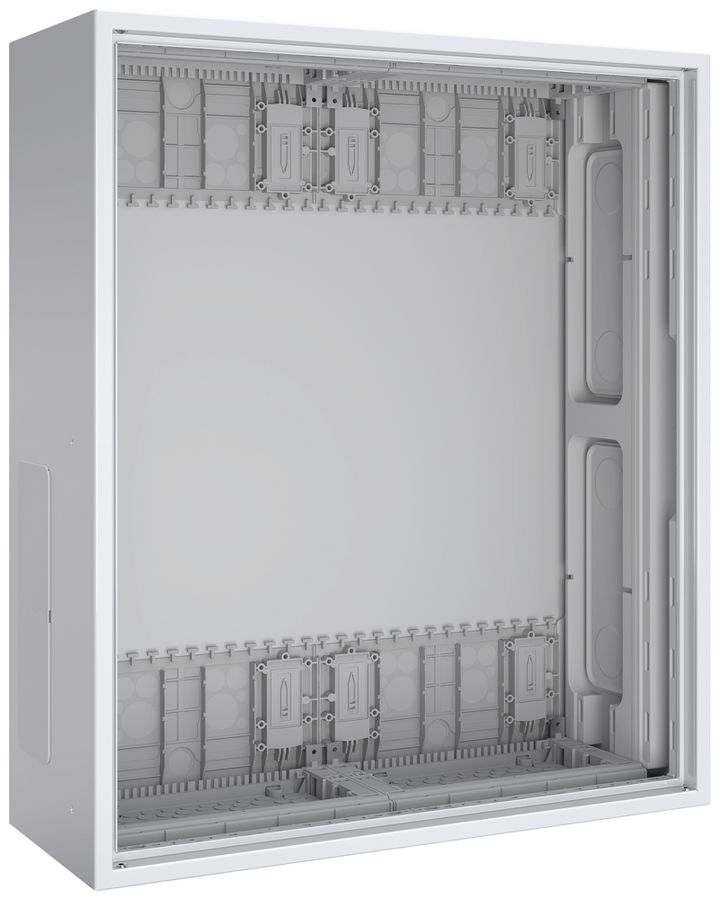 Coffret mural PrismaSeT XL IP30 s.porte 550×650×210mm 2 champs 4 rangées