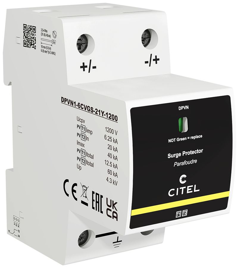 Überspannungsschutz PV Arthur Flury DPVN CVGS Typ 1+2+3