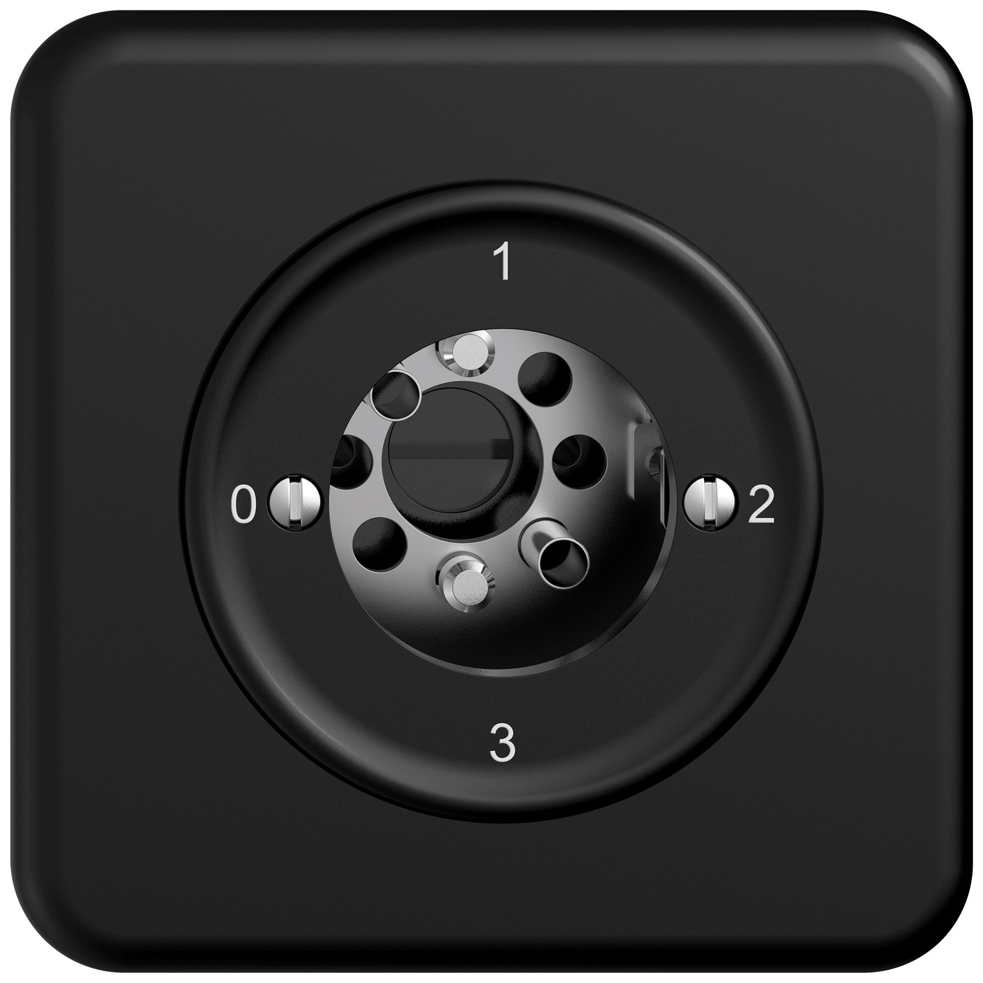 Interruttore rotativo INC STANDARDdue SNAPFIX® 5/2L s.cilindro ne