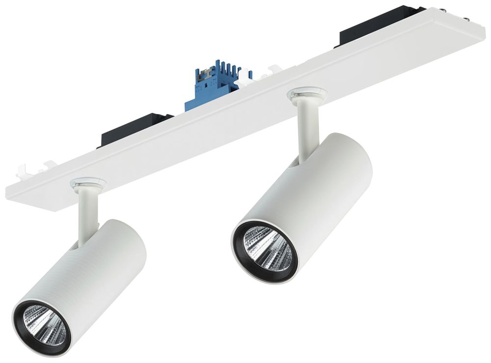 Spot LED Philips GreenSpace Evo Mini 2×22.1W 5492lm 940 MB Ø65×568 blanc