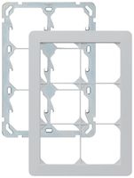 UP-Kopfzeile kallysto.trend 3×2 hellgrau vertikal