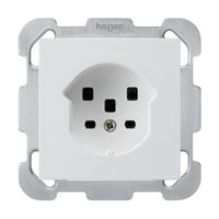 UP-Steckdose HA kallysto Typ 25 mit Steckklemmen weiss