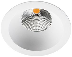 Downlight LED SG Junistar Soft 9W 830lm 927 IP20/IP54 42° VAR Ø94mm blanc