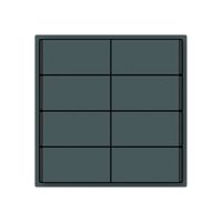 Taster KNX KAL 8×Tasten 8×Betätigungspunkte LED anthrazit