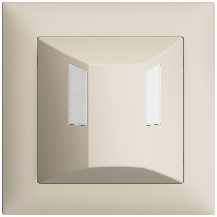 Haube für EDIZIOdue PIRI 180 crema mit Abdeckrahmen