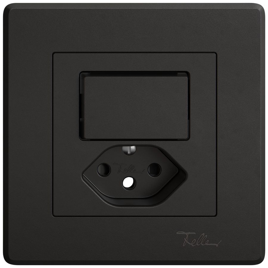 Kit de montage ENC EDIZIO.liv SNAPFIX® p.combi.T13 a.1 bouton n.lum.shutter no