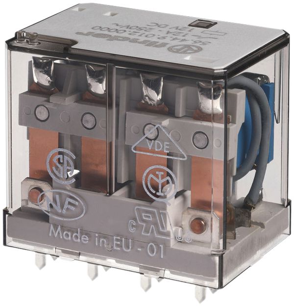 Printrelais Finder 56 4W 12A/24VDC 490Ω AgNi