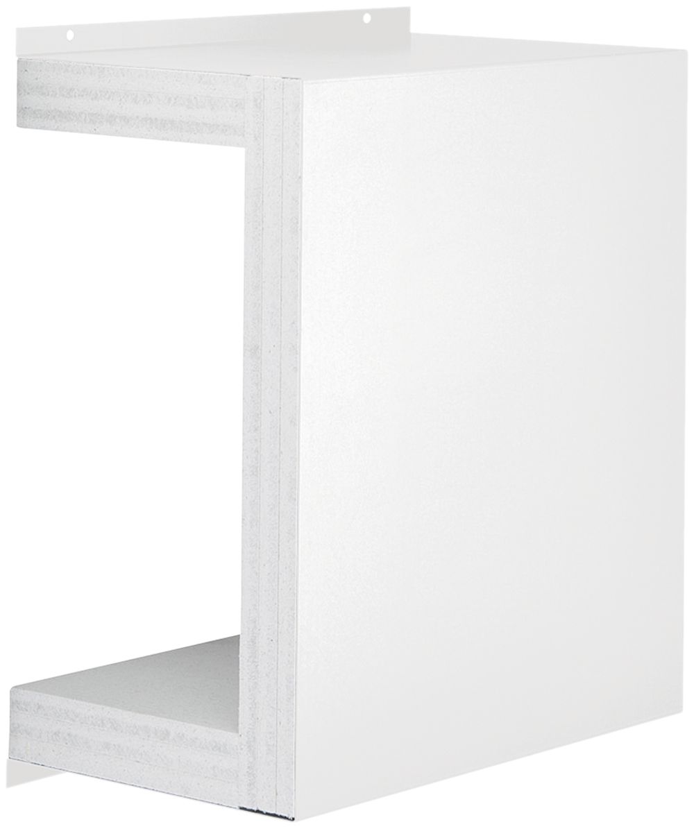 Manchon d'accouplement tehalit FWK 90 E90/E30 100×260mm, blanc traffic