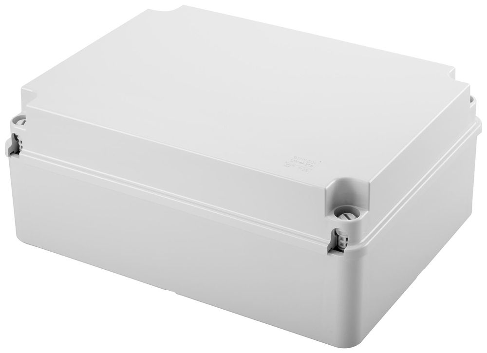 AP-Abzweigdose GEWISS 316×236×128 Schnellverschlussdeckel IP56 hf grau