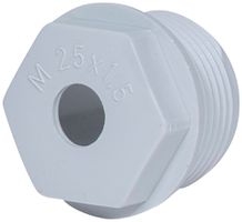 Würgenippel PE M40 hellgrau