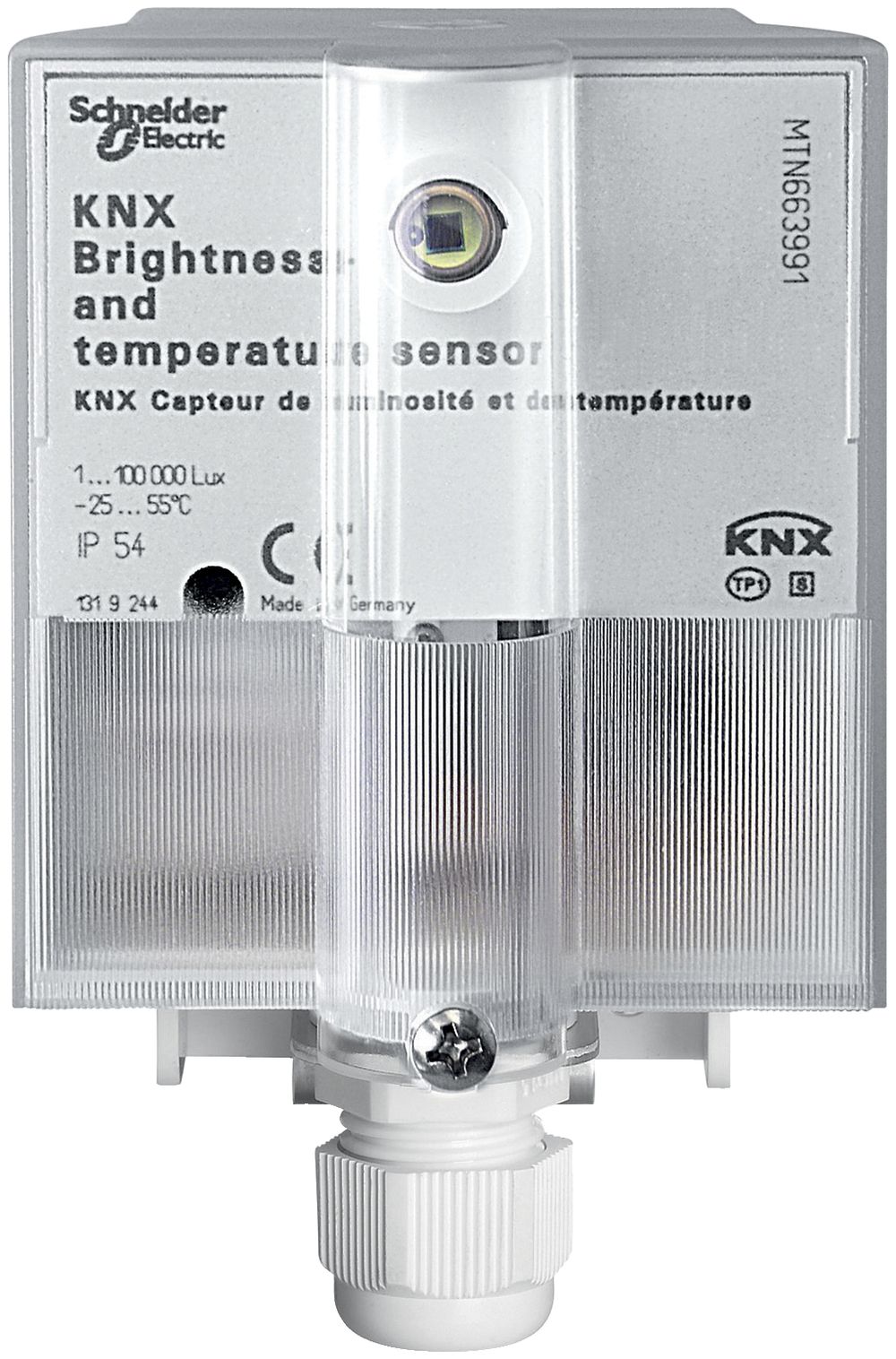 AP-Helligkeits-/Temperatursensor KNX SE, MTN663991