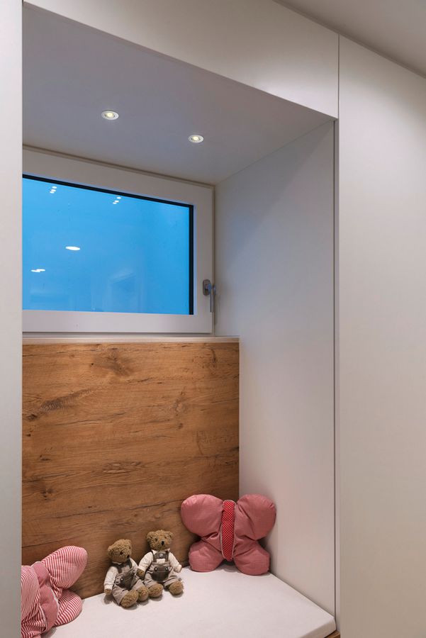 EB-LED-Downlight NEW TRIA MINI SET 4.4W 143lm 3000K 30° IP44 Aluminium gebürstet