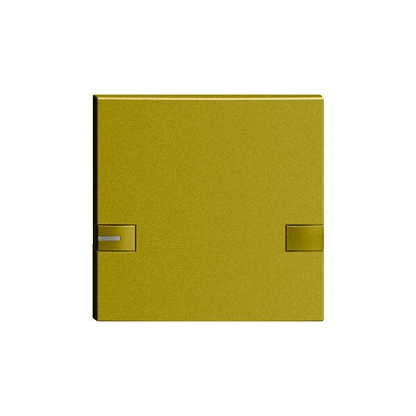 Touche 1/1 KNX/électron.a.LED EDIZIOdue commande à 2-touches olive