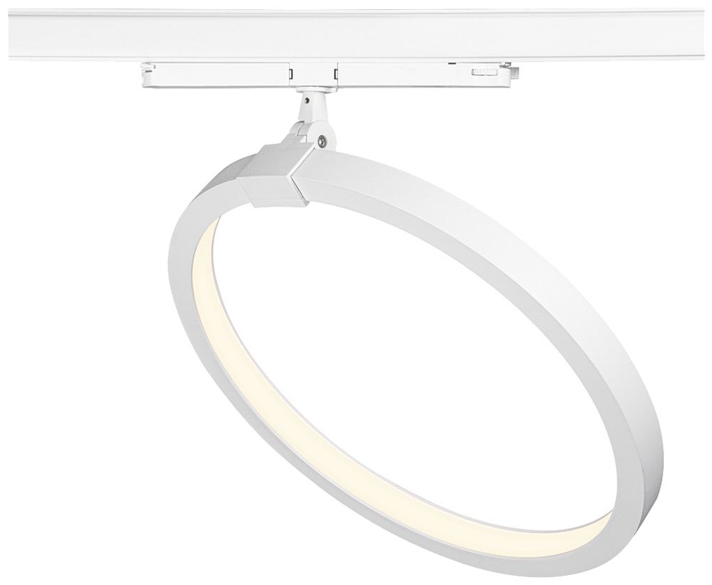Spot LED SLV 3~ ONE 40 TRACK DALI 15.2W 670lm 4000K 170° Ø400mm blanc