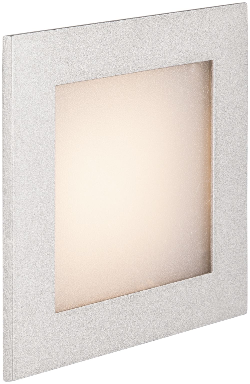 Plafonnier/applique INC LED SLV FRAME BASIC 3W 140lm 2700K 90×90×55mm argent