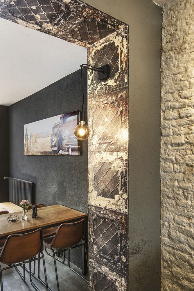 Support mural SLV FITU CRANE BASE acier 225×100×100mm noir