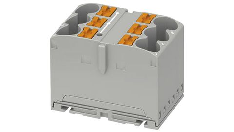 Blocs répartiteurs Phoenix Contact, 16 mm², pour adaptateur de profilé