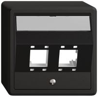 AP-Montageset EDIZIO.liv SNAPFIX® für freenet Kat.5e/6 2× sz