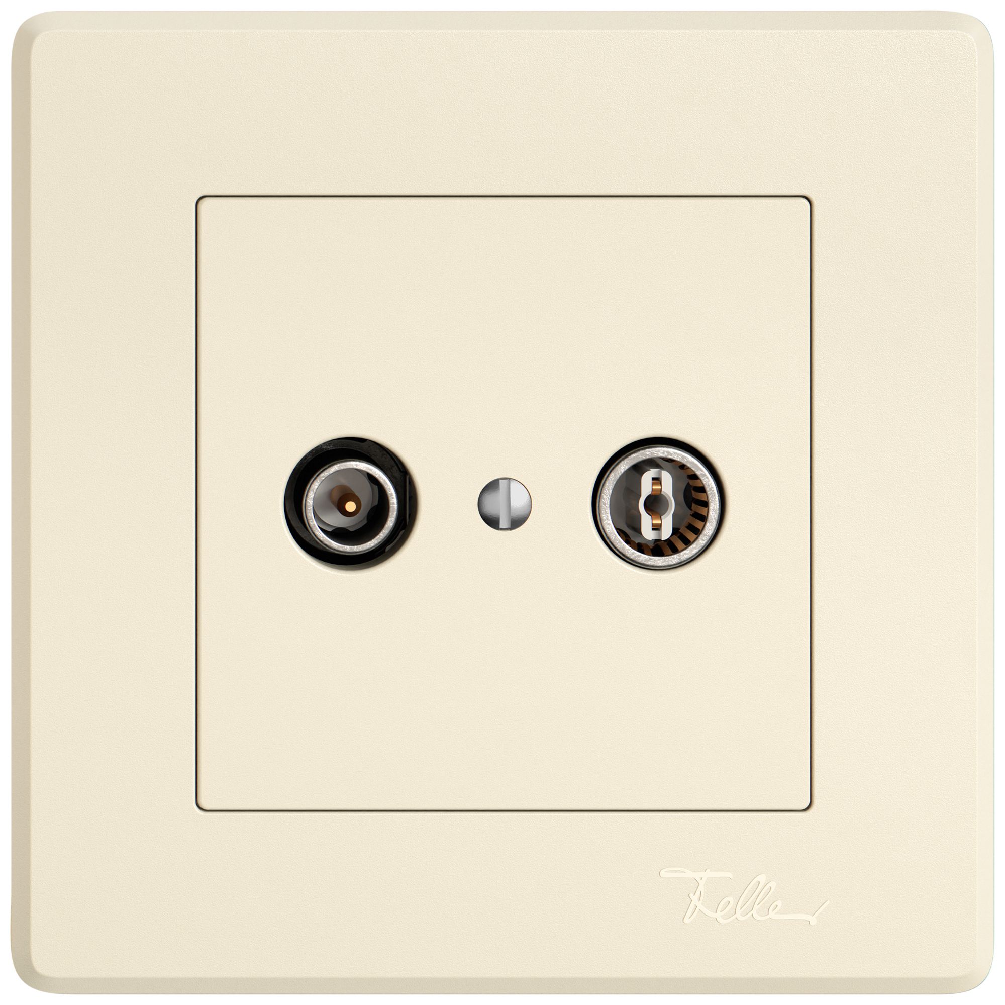 Prise antenne ENC TV-R EDIZIO.liv SNAPFIX® prise de passage 11dB cr