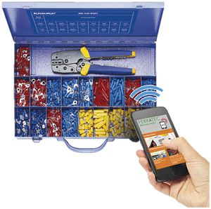 Sortimentskasten Ferratec MK230B507NFC mit Kabelschuh 0.5…6mm²