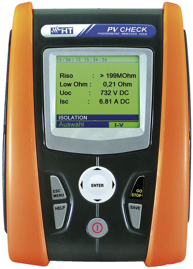 Installationstester Optec für Photovoltaik HT.PV-CHECK