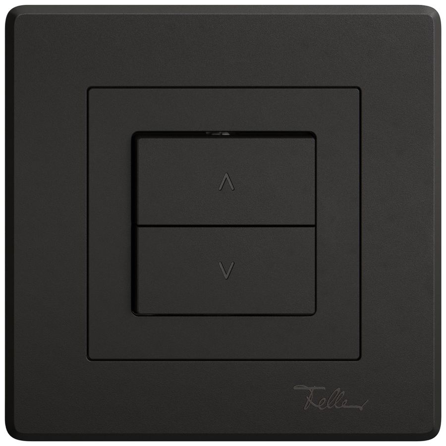 UP-Storentaster EDIZIO.liv SNAPFIX® 10A 250V 2 Tasten 1 Kanal sz