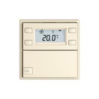 Poussoir RTH EDIZIO.liv SNAPFIX® a.RGB-LED 1×touche comm.1T cr